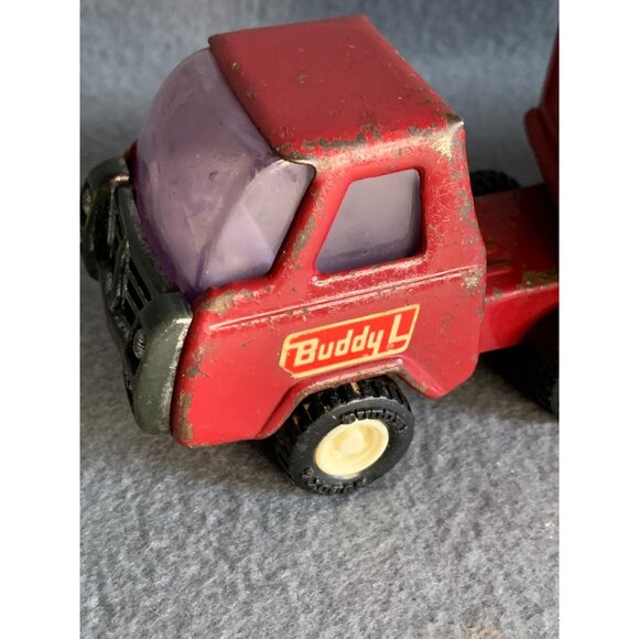 Coca-Cola Metal Tin Toy Japan Vintage Buddy L Semi-Truck Metal - Picture 2 of 12